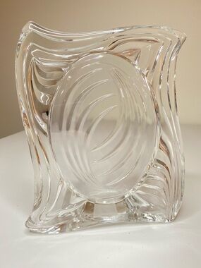 Mikasa Emotion WX242 / 575 Crystal Picture Frame 4 1/2" x 6 1/2 Clear Japan.